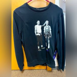 Vintage Nike Black Michael Jordan Spike Lee Best on Earth Best on Mars Crewneck